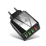 OLAF 3.1A Multiport QC3.0 Inteligentne szybkie ładowanie EU US UK Plug Travel USB Ładowarka do iPhone X XS Mi8 Mi9 S10 S10+