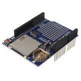 Módulo registrador de dados do escudo DataLog do registrador de dados na placa SD UNO Geekcreit para Arduino - produtos que funcionam com placas Arduino oficiais