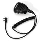 Заменяемый кабель BaoFeng водонепроницаемый ручной микрофон Solid с индикатором света электроника Walkie Talkie Clamp Прочные запасные части для BF 5r