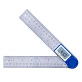 Règle de mesure électronique d'angle et inclinomètre goniomètre numérique de 200 mm et 7 pouces