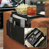 Ampia borsa portaoggetti per divano con tasche multiple, letto pieghevole con contenitori appesi per riporre accanto al letto, organizzatore da scrivania
