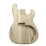 DIY Unfinished Maple Wood E-Gitarre Bass Barrel Body für Gitarre ersetzen Teile