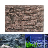 Aquarium 3D Foam Rock Stone Fish Tank Background Backdrop Reptile Board Decorations
