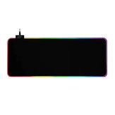 GMS-X5 RGB Light Gaming Мышь Pad Клавиатура Мат USB-интерфейс компьютера Мышьpad Настольный коврик с подсветкой
