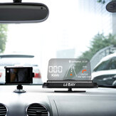 Universal Mirror HUD Head Up display Auto Car Cell Phone GPS Navigatieafbeelding Reflectiehouderstandaard Snelheidsprojector KMH MPH Snelheidsmeter