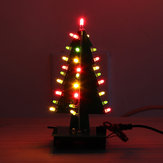 Zusammengebauter Weihnachtsbaum LED Farbe Licht Elektronische 3D Dekoration Baum Kinder Geschenk Gewöhnliche Version