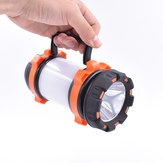 Φακός LED επαναφορτιζόμενος φορητός Φανός Ψαρέματος & Αναζήτησης με μεγάλη εμβέλεια φωτεινότητας 650LM 4800mah