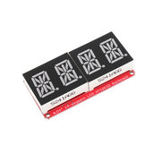 5er-Pack 4-Bit Pozidriv 0,54 Zoll 14-Segment LED Digital Tube Modul Rot I2C-Steuerung 2-Leiter-LED-Anzeigemodul