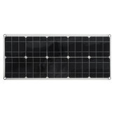 50W Wysokowydajna przenośna płyta słoneczna z jednokrystalicznymi panelami zasilającymi