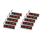 10 Μπαταρίες URUAV 3.8V 450mAh 80C/160C 1S Lipo με φις PH2.0 για EMAX Tinyhawk II 75mm Tiny7 Happymodel Snapper7