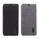 Bakeey Flip Shockproof Fabric Soft Silicone Edge Full Body Protective Case For Xiaomi Redmi Note 8 Pro Non-original