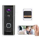 V1 Full HD 1080P WiFi Video Doorbell Αδιάβροχη ασύρματη οικιακή ασφάλεια Υποστήριξη κάμερας Two-way Audio Talk Night Vision PIR