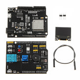 Многофункциональная плата расширения DHT11 LM35 температура влажность UNO ESP32 Rev1 WiFi D1 R32 0.96-дюймовое OLED-щиток Geekcreit для Arduino - продукты, работающие с официальными платами Arduino
