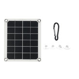20W Portable Monocrystalline Silicon Solar Panel + 4pcs Suction Cup Kit 