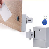 Blokada szuflady DIY Ukryty akumulator cyfrowy z zamkiem RFID Szafka bez perforowanego otworu