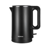 KONKA KEK-KM18 1,7 л / 1500 Вт Двойной антигорячий электрический чайник 304 нержавеющая сталь 6 минут быстрого закипания