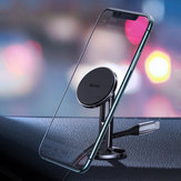 Baseus Kabelklem Sterk magnetisch dashboard Autotelefoonhouder Autohouder 360º rotatie voor 4,0-7,0 inch Smart Phone voor iPhone 11 