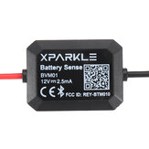XPARKLE BVM01 Monitor de salud de la batería del automóvil Battery Sense con visualización en la aplicación de teléfono Bluetooth para piezas de automóviles