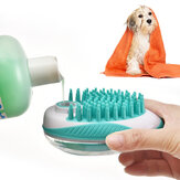 Többfunkciós tisztító fésű macska szappan gumi háziállat fürdőkefe kutyák ápoló eszközök sampon adagoló tól 