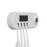 Настенный UV Light Стерилизатор для зубных щеток Держатель дезинфицирующего чистящего средства Ванная комната