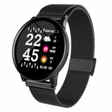 Bakeey W8 Business Style Wristband Heart Rate Blood Pressure Oxygen Test IP67 Smart Watch