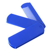 2 In 1 Foldable Mirror Comb Plastic Beard Hair Brush