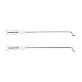 2pcs Aileron Motor Push-pull Steel Wire Set for WLtoys XK X450 RC Airplane Aircraft Helicopter Fixed Wing RC Parts