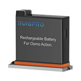 DJI OSMOアクションスポーツカメラ用RUIGPRO 4.4V 1300mAh充電池アクセサリー