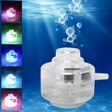 1W Luz de burbujas de aire sumergible para acuario LED Spotlight AC110V-220V
