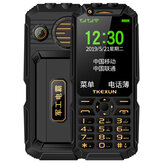 TKEXUN Q8A 3G-сеть с Wifi 3,0 дюйма 2800 мАч Power Bank Быстрый набор Двойной фонарик 3D Громкоговоритель Двойная SIM-карта Двойной резервный телефон