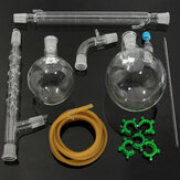 1000ml Vacuum Distillation Extract Set 24/29 Joint Lab Glassware Kit For School Factory Science Lab 