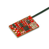 Récepteur mini double cœur RC XBOSS AC900 V2 0,9g Supporte S-FHSS FRSKY D16 (PAS de Télémétrie) pour Drone de Course RC