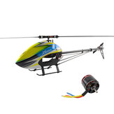Kit de helicóptero RC voador 3D XLPower XL550 6CH com motor sem escova 4020 1100KV