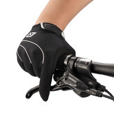 Рокброс перчатки для велосипедных поездок с сенсорным экраном, ветрозащитные, термоизолированные, теплые, мужские, для зимы и осени