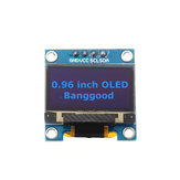 5個の青0.96インチOLED I2C IIC通信ディスプレイ128 * 64 LCDモジュール