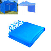 Tenda de lona portátil de 3x3m com uma parede lateral para camping, viagens e piqueniques, cobertura portátil contra o sol e a epidemia.