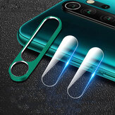 بيكي شاومي Redmi Note 8 Pro حماية هاتف خلفية مصنوعة من زجاج الألومنيوم المعدني المضاد للخدش غير الأصلي
