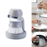 IPRee® Automatic Dishwashing Liquid Adding Brush Pot Pan BBQ Cleaning Tool Camping Picnic 