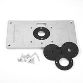 235x120x8mm Trimming Machine Flip Panel Woodworking Router Table Insert Plate