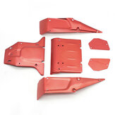 6PCS Placa de cuerpo de metal Feiyue para modelos de vehículos FY03 FY03H 1/12 RC Piezas de repuesto del modelo FY-CM03