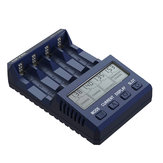 SKYRC NC1500 5V 2.1A 4 Nyílású LCD AA/AAA NiMH Akkumulátor Töltő Leürítő & Analizátor