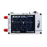 Analisador de Rede Vetorial NanoVNA 50KHz - 900MHz Display LCD Digital Analisador de Antenas HF VHF UHF Onda Estacionária USB ALIMENTAÇÃO