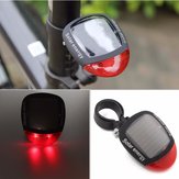 BIKIGHT 70×55×20mm napenergiával működő villogó LED hátsó hátsó lámpa éjszakai kerékpáros lámpa elektromos kerékpár mountain bike-hoz 