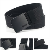AWMN 120cm x 3.8cm Men Military Tactical Belt Adjustable Nylon Casual Belt Waist Belt With Zinc Alloy Buckle