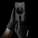Knitting Gloves Full Palm Touch Screen Male Plus Full Finger Warm Slippery Gloves
