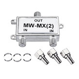 TV-Signal und Frequenz / MW - MX2 Doppelantennen-Vombiner / UU-Mixer