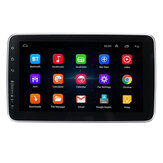 Estéreo de carro Android de 9 polegadas e 10,1 polegadas, tela ajustável, player MP5 1 DIN 4 core 1+16G/2+32G WIFI GPS FM