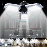 E26 AC100-270V 100W 12000LM LED Garage Light Bulb Deformable Ceiling Lamp Basement Lighting