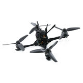 GEPRC Dolphin 153mm 4S 4 hüvelykes FPV Racing RC Drone Tootkpick BNF/PNP Caddx Turbo EOS2 5.8G RHCP GEP-20A-F4 AIO
