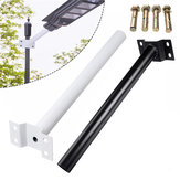 40CM Black White Outdoor Flexible Adjustment Light Pole for LED Solar Street Lamp